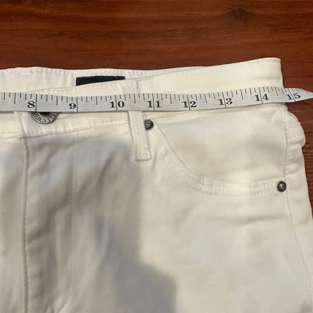 NWOT Ag Adriano Goldschmied White Skinny Jeans